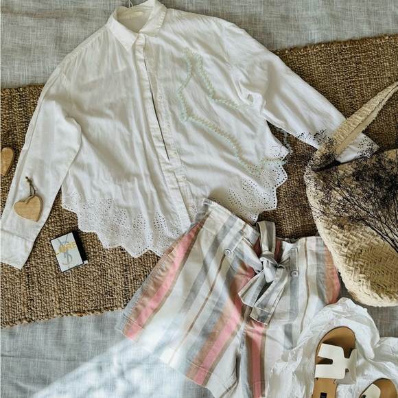 H&M embroidered shirt - Picture 3 of 7